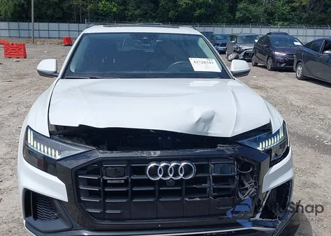 2020 Audi Q8 Prestige 55 Tfsi Quattro Tiptronic z USA, uszkodzony, nr VIN WA1FVAF14LD005386